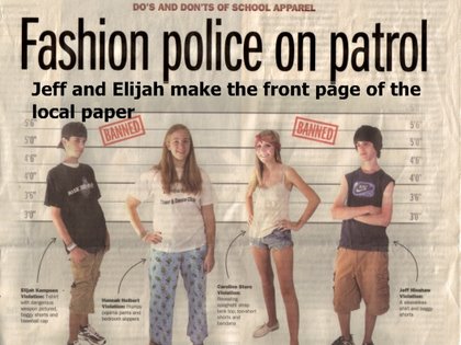 Fashion Police On Patrol